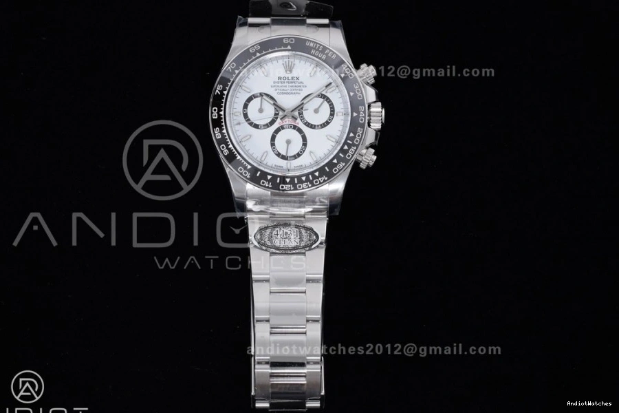 Daytona Bracelet Edition SmartChoice White Clean 126500 Best 2023 904L Steel SS 490 1:1 DD Dial on 0119